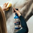 Howsheen Miracle Groom hästskötselprodukt för rengöring och dess effekt.