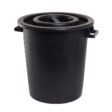 Recyclingkärra Tunga Svart.
