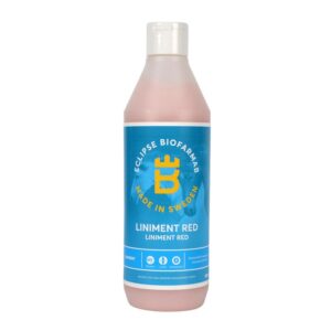 Eclipse Biofarmab Liniment Red Swedish massageprodukt för häst och djur.