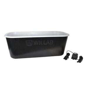 Willab växt- och fruktbädd med set för självbevattning.