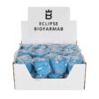 Eclipse BioFarmab Blue Biofarmab medicinsk produkt i förpackning med 12 burkar.