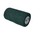 Filmmaterial med AVS logo för varumärke och produktkategori kvadratiskt nätband svart.