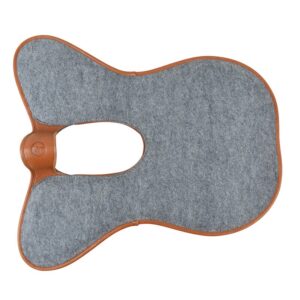Filmmaterialsskydd med läderdetaljer för gitarr.