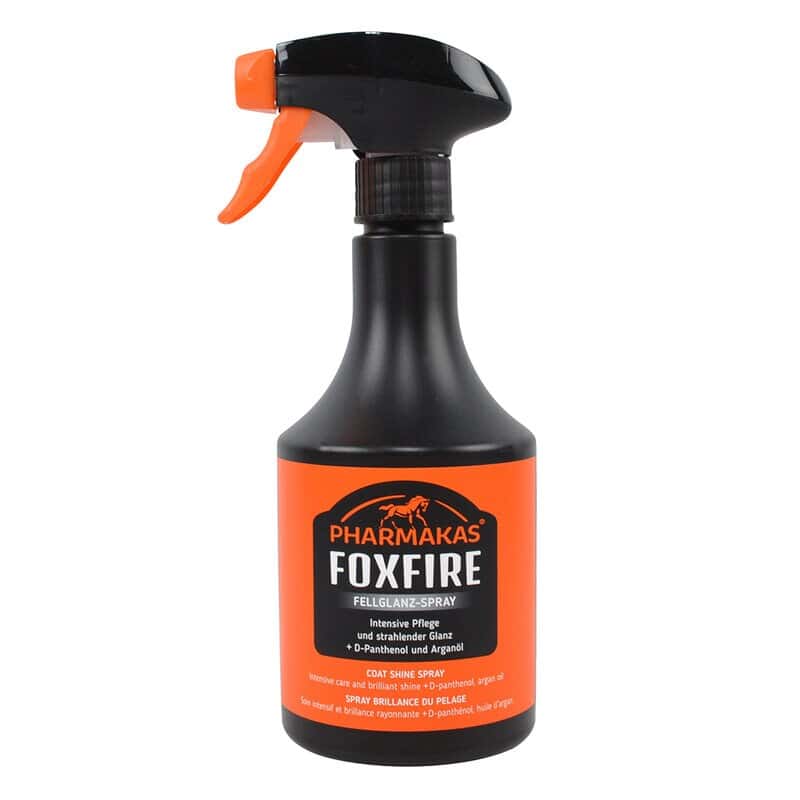 770274-1 PHARMAKAS Foxfire Fellglansspray för häst och ridning.