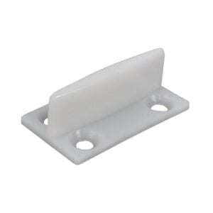 Mindre hållare av plast för glasögon med montering.